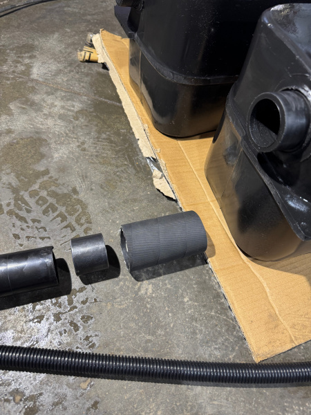 Увеличенный топливный бак Уаз Патриот 62,5 л. Левый (дополнительный) усиленный пластик (bolt-on)